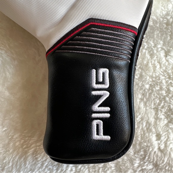 PING 2021 Blade Anser Pin Putter Golf Head Cover Black White Club Magnet… - Picture 2 of 6